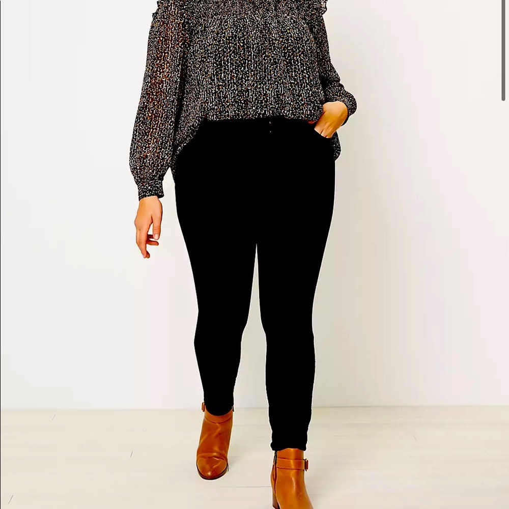LOFT Plus Skinny Corduroy Pants NWT